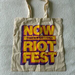 Riot Fest Tote Bag